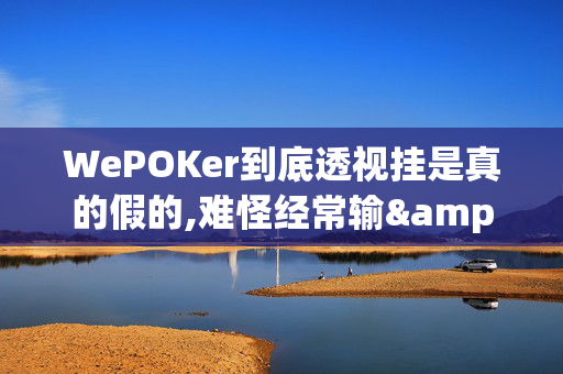 WePOKer到底透视挂是真的假的,难怪经常输&原来有猫腻-哔哩哔哩