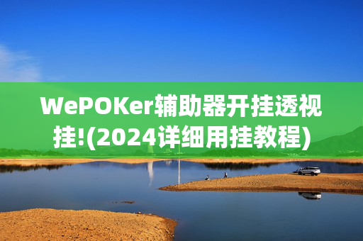 WePOKer辅助器开挂透视挂!(2024详细用挂教程)