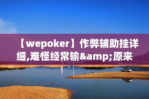 【wepoker】作弊辅助挂详细,难怪经常输&原来有猫腻-哔哩哔哩