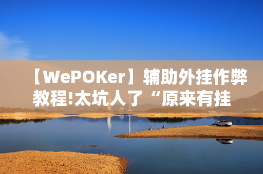 【WePOKer】辅助外挂作弊教程!太坑人了“原来有挂