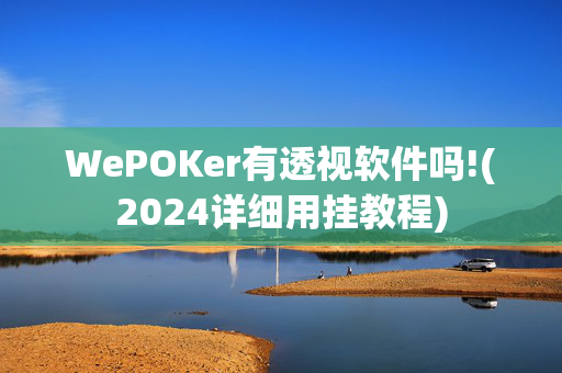 WePOKer有透视软件吗!(2024详细用挂教程)