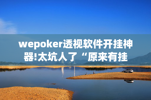 wepoker透视软件开挂神器!太坑人了“原来有挂